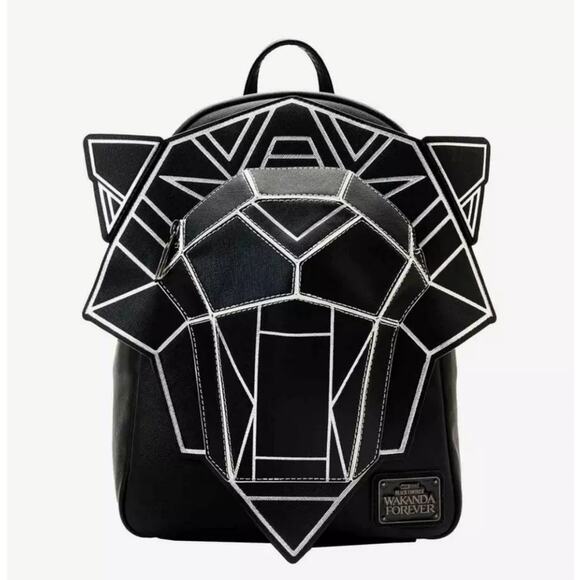 Loungefly Handbags - NEW Loungefly Marvel Black Panther Wakanda Forever Figural Panther Mini Backpack